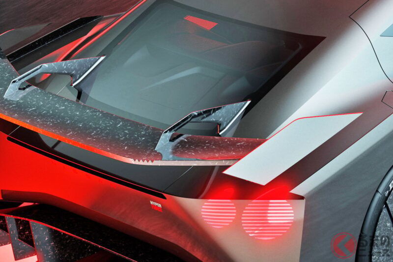 日產的「雙門超跑」太厲害了！  搭載讓人聯想到「次世代 GT-R!?」的 1300 匹馬力超強動力單元 × 高性能空力套件！   2023 年公開的「Hyper Force」概念車，後續消息令人期待