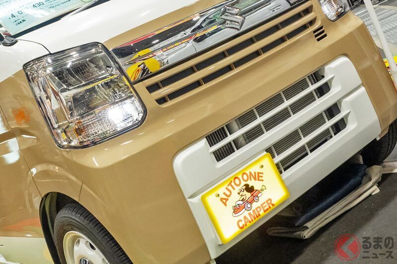 鈴木「雙層版Every!?」實車亮相！ 全長3.4公尺的輕型廂車，竟然能讓「4個大人睡得下」!?  只要400萬日圓就能入手的 Auto One 露營車「給電君／Piccolo Camper Plus」超吸睛！