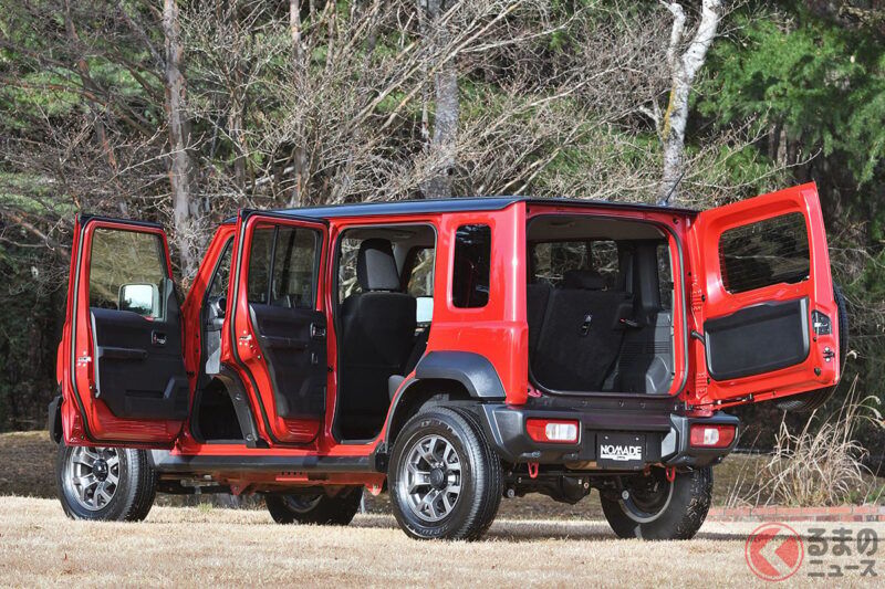 僅僅4天就「停止接單」！ 訂單暴增的鈴木「Jimny Nomad」現在情況如何？  異例的快速「停止接單」，即便已決定「增產」，供應仍不穩定？  「5門長軸距版」最新狀況揭曉