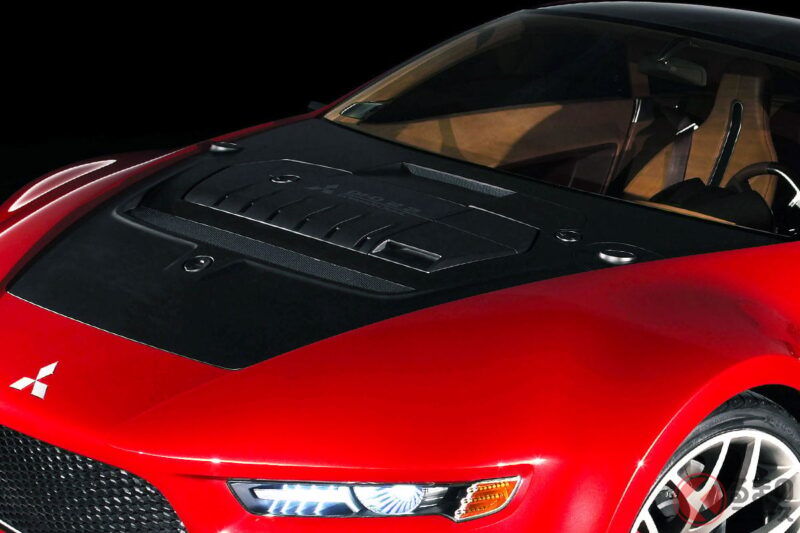 三菱的「Lancer Evo Coupe」！？  超前衛的「4WD跑車」搭載超強勁的「高性能渦輪增壓」引擎！  竟然用「柴油」就能跑的「美型雙門跑車」，美國概念車RA實在太厲害了！