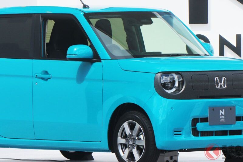 本田「新型輕型休旅車」詢問度爆表！ 復古圓燈×簡約設計超吸睛！ 作為「日常代步車」剛剛好，本田新星「新型N-ONE e：」在經銷商間也成為熱門話題