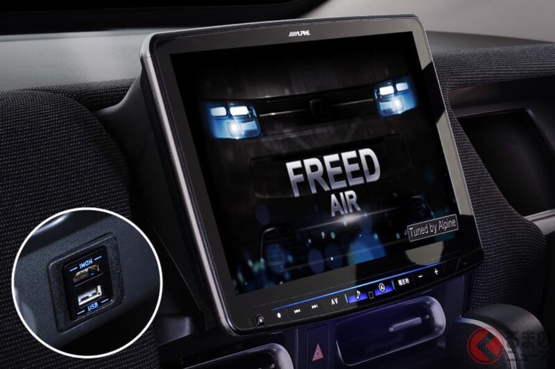 新型「Freed」與「Delica Mini」車主有福啦！Alpine推出專屬設計的11吋大螢幕車用導航／多媒體顯示音響系統