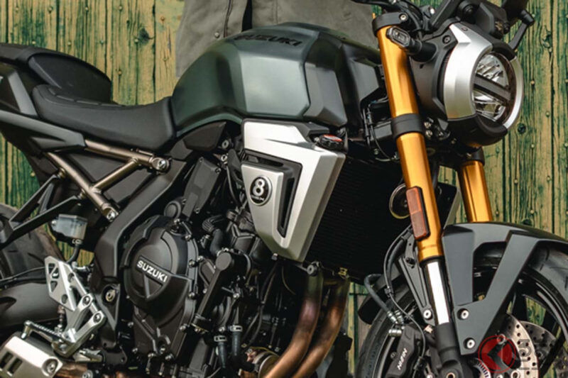 Suzuki的Neo Retro風格裸裝機車「GSX-8T」亮相！ 立體「八號球」徽章也吸睛JMS2025展出