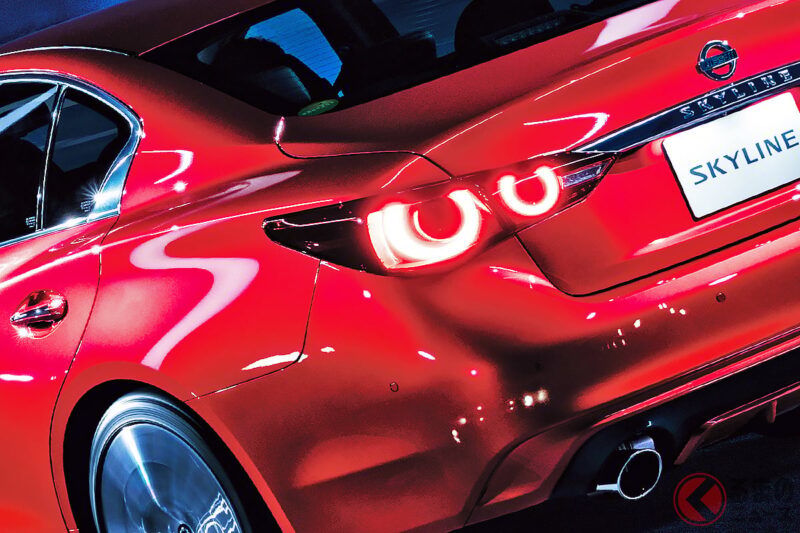 日產在JMS首次公開的新款「Skyline」引發熱烈討論！ 超強勁的「雙渦輪」後輪驅動房車登場，甚至有人喊出「如果有手排我就想買！」？ 而現行V37型的“最終版”限定車「400R ‘Limited’」也吸引了眾多目光與關注