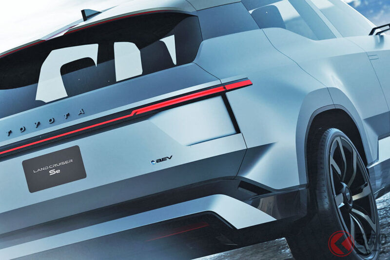 全長超過5米！Toyota「3排7人座正統SUV」超強登場！ 銳利方正造型 × 史上首見創新車體！超安靜的新世代概念車「Land Cruiser Se」量產化備受期待8