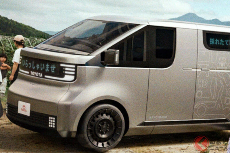 次代bB或Roomy概念？ 像Town Ace的Wagon？可兼顧乘用與商用的「KAYOIBAKO」廣闊可能性