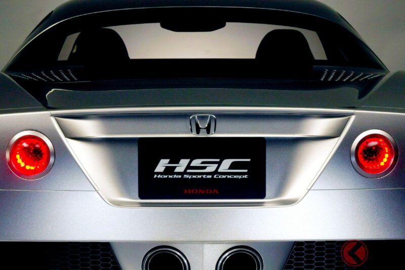本田純汽油雙座跑車！搭載中置V6發動機，動力強勁！我們正翹首以盼，期待這款擁有動感「寬闊低矮」外觀設計的「HSC」車型！
