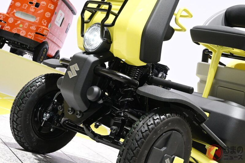 鈴木世界首次公開「一人乘小型四輪車」！ 全長僅約1.3公尺的超迷你車身，加上超好用的「全新貨斗設計」！ 進化程度堪比全面改款的「Suzuride 2」真的很厲害！