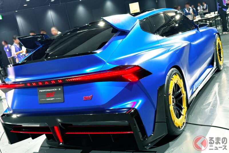 斯巴魯全新「高性能運動旅行車」世界首度公開！ 搭載高輸出「AWD×五門設計」的五門車型引發高度關注！ 這款以「每天都能駕駛的超跑」為目標的前衛概念車「Performance-E STI」到底是什麼樣的車呢？￼￼￼