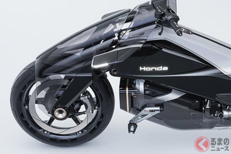 Honda 全球首度公開全新「雙輪驅動摩托車」！  前後輪均搭載馬達，採用「2WD」設計，打破既有概念的創新造型也備受矚目，將在 JMS2025 展出