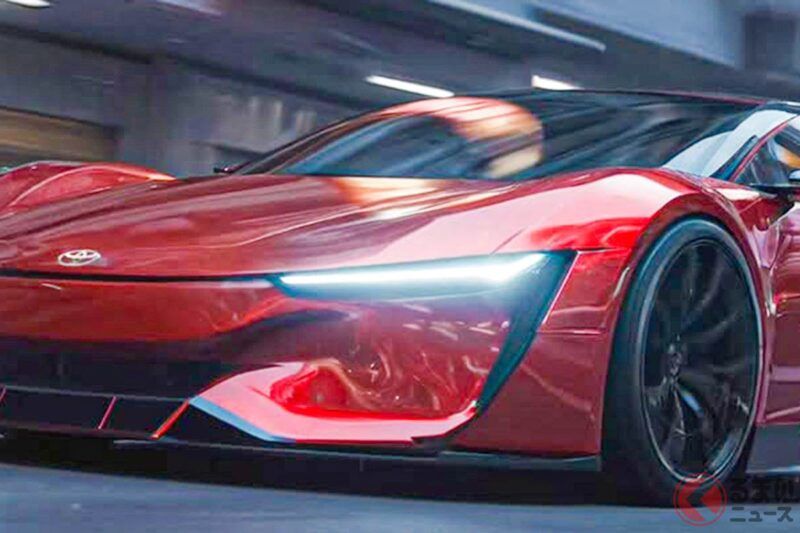 豐田新型「MR2」!? 寬體低車身加上超大尾翼帥翻天！ 高性能四輪驅動版本？未來新款預想 CG 亮相