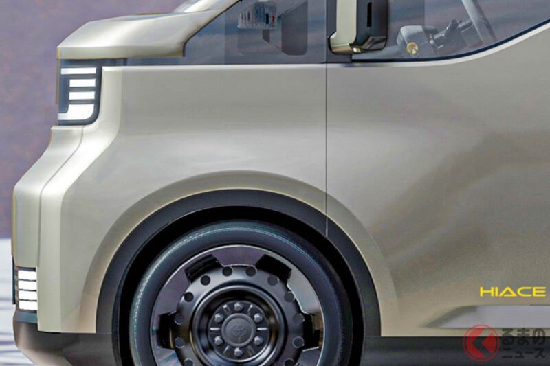 睽違 20 多年全面大改款的全新 Toyota「Hiace」!? 預期將推出符合「4 號類」尺寸、且可能搭載汽油引擎的新商用廂車，引發期待也帶來不少擔心！ 以簡潔設計為主軸的新概念成了討論焦點