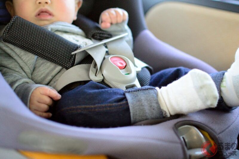超過4成的孩童沒有正確使用「兒童安全座椅」！？錯誤使用可能導致死亡事故！警察廳與JAF公佈「使用狀況調查」結果