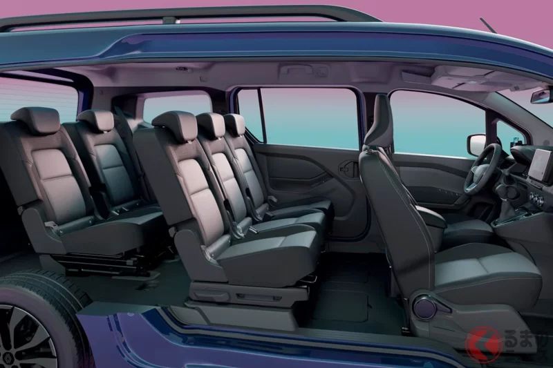 車身全長加長！全新「7 人座廂型車」發表！ 採用可拆式座椅與大地色系設計的雷諾全新「Grand Kangoo」，預計 2 月上市