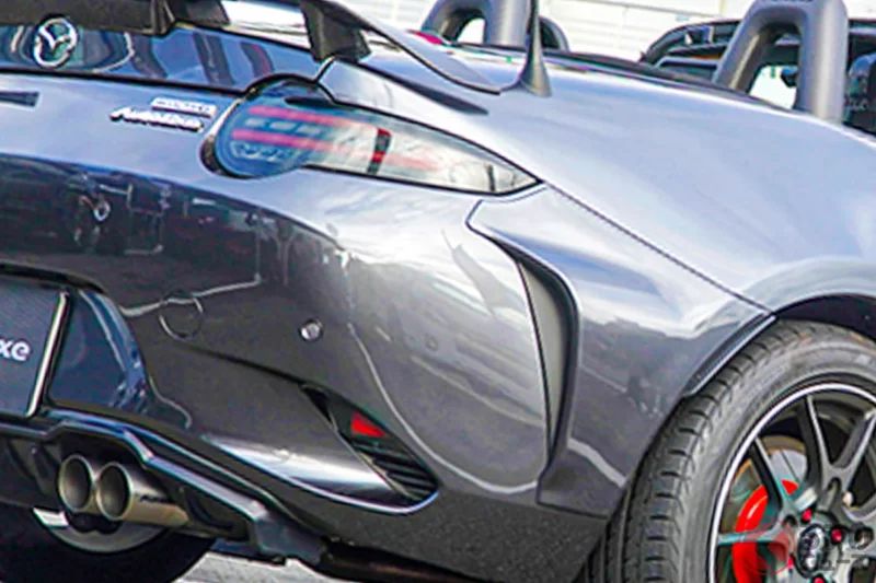 「霸氣空力套件」版馬自達「Roadster」全新發表！實現「輕量化」與「高剛性」的「高極限運動型」車款登場！採用乾式碳纖維的「ND-07S」亮相￼￼￼