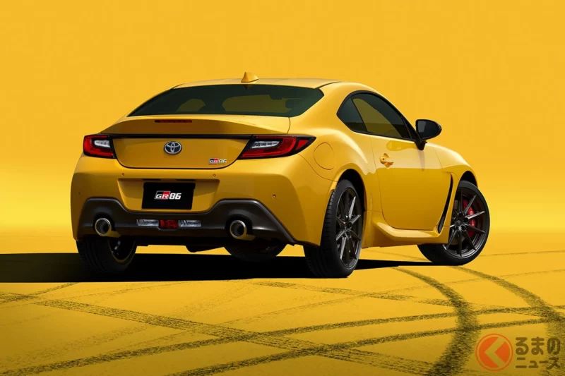 全長4.3公尺、搭載6速手排！ 備受矚目的豐田「四人座跑車」！ 搶眼的「亮眼黃」超有存在感！ 豐田「GR86 Yellow Limited」究竟是什麼樣的車？￼￼￼