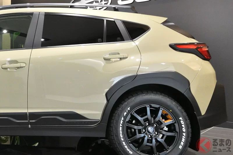 斯巴魯「小型正統四輪驅動車」即將截止申請！ 凹凸黑色烤漆搭配黃色點綴超帥氣！ 滿載越野零件的「Crosstrek Wilderness Edition」是什麼樣的車呢！￼￼￼