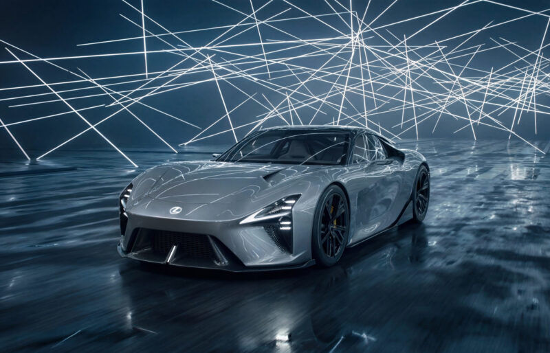 Lexus LFA Concept正式登場 挑戰純電跑車極限的次世代旗艦