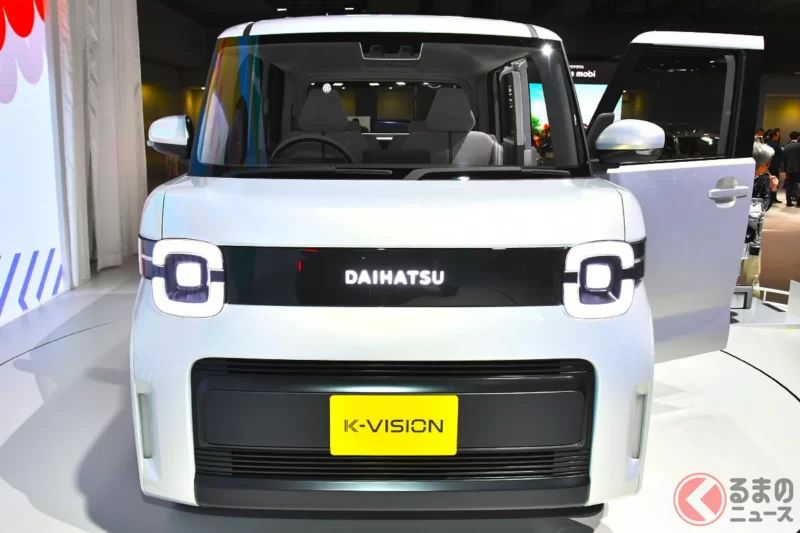 Daihatsu 全新「輕型休旅車」是什麼樣的車？  採用超前衛的「方方正正」設計！  次世代 輕自動車以中性風格帶來「舒適感」！？ 我們向新型「K-VISION」的設計師請教了設計理念！