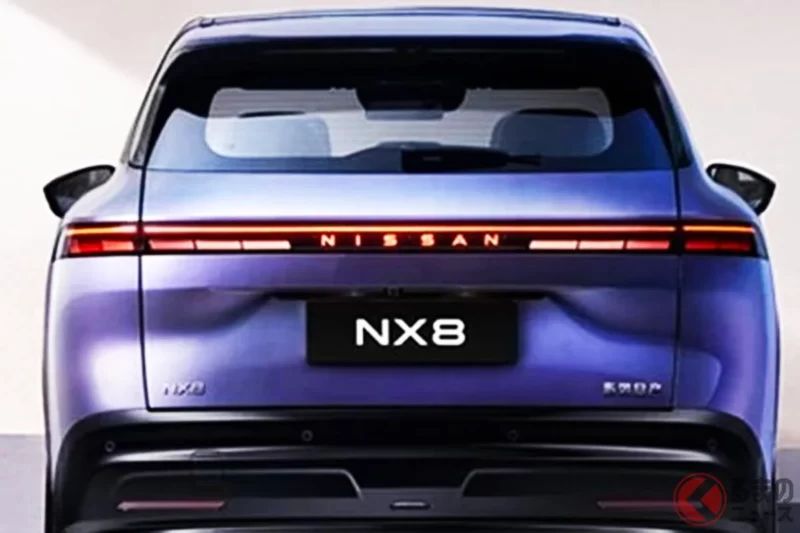 日產全新「高階 SUV」首度公開！媲美 Murano 車身×搭載「發電機」！？「NX8」亮相中國