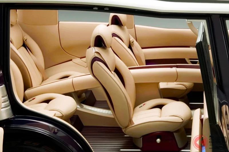 日產的「6門、6人座『高級SUV＋廂型車』」實在太驚人了！ 前衛的「觀音開後車門」設計，加上超奢華內裝配置！ 2005年亮相、走得太前面的概念車「Czarza（クラーザ）」到底是什麼來頭？￼￼￼