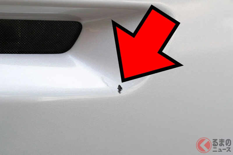 行駛中突然「啪！」一聲巨響…… 無法避免的「飛石」該怎麼防？放著不管後果可不小！愛車受傷的「車身悲劇」到底該如何處理