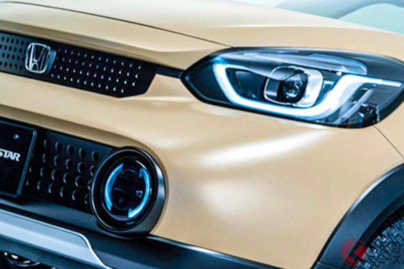 Honda最新型「Fit“本格SUV”」太厲害！ 採用“4WD”與Cub風格“圓燈”！最剛好的「Crosstar Custom」