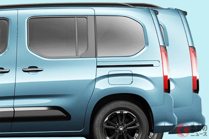 426萬日圓！「滑門小型多功能車」超讚！ 寬敞車室×全長4.4米「剛好」尺寸！Fiat「Doblo」還有3列7人座版本