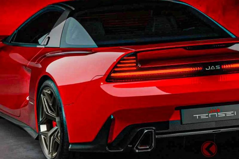 本田全新“NSX”！ ？這款全新的「中置引擎」「雙門」跑車首次亮相！ JAS Motorsport打造的「Tensei」車型，憑藉其經典的「Ritora」設計和輕量化碳纖維車身，將在義大利亮相。