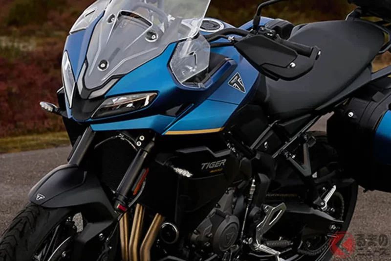 全新車型售價160萬日圓！全新運動旅行車型上市！搭載115馬力「三缸引擎」和106公升「行李箱」！長途旅行版凱旋「TIGER SPORT 800 TOUR」上市