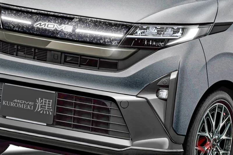 大發新款「Move」即將全球首度公開！實用的「雙側滑門」＋質感爆棚的「黑化風格」上身！發光水箱護罩與專屬空力套件加持的「KuroMeki」到底是什麼？