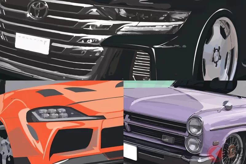 斬新的「VELLFIRE 房車」以及「小型 SUPRA」即將首次公開！還有採用「日式低趴改裝」的「Gloria」以及令人懷念的經典小型車也將實車展示！NATS 將在「東京改裝車展 2026」上亮相的車款有哪些呢？