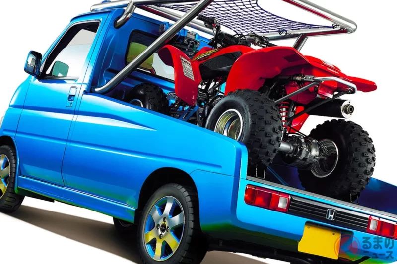 本田斬新「輕型皮卡」引發大量討論！「拿來玩戶外活動超棒！」「設計真的超帥……」等好評不斷！非常適合日本的「可以盡情玩樂的輕型貨卡」Acty Sports，真的很厲害！