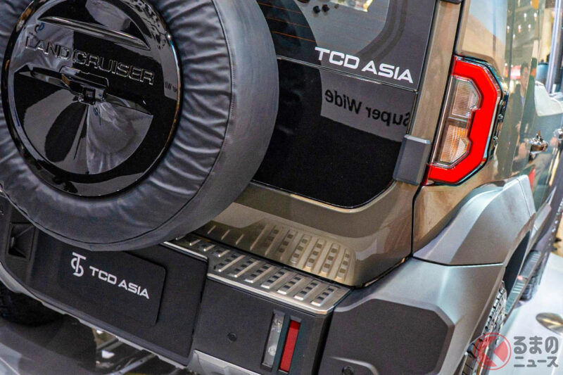 Toyota「新型“迷你”四驅SUV」公開！ 全長4.5m級「方正車身」打造的本格規格！ “迷你Land Cruiser”Land Cruiser FJ TCD ASIA仕様