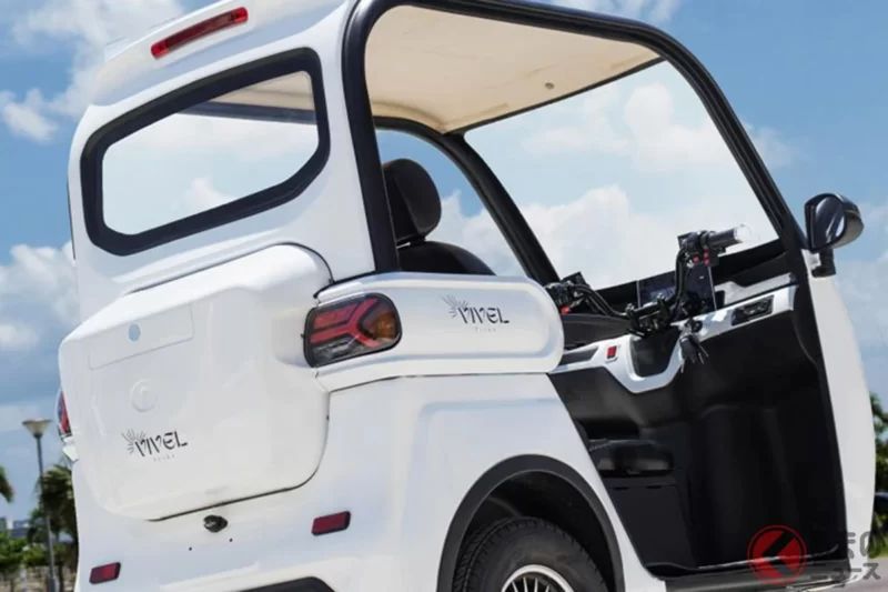 新車63萬日圓就能入手、3人乘坐！ 只要150日圓就能跑100公里的「電動三輪車」引發關注！ 泡沫時代的「VIVEL TRIKE」魅力在哪裡？