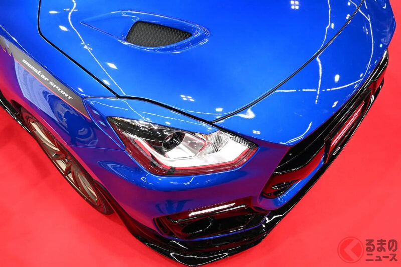 Suzuki「超猛 Swift Sport」世界首度公開！ 巨大尾翼與藍黑車身引發熱議 田嶋打造的「MX33 FINAL」掀起「如果量產一定想買」聲浪