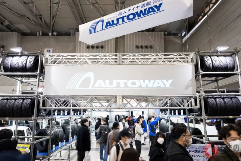 全新高階輪胎、競技用輪胎，甚至還有高 CP 值的運動化鋁圈一次到位！AUTOWAY 在東京改裝車展 2026 展出的最新產品群備受矚目！