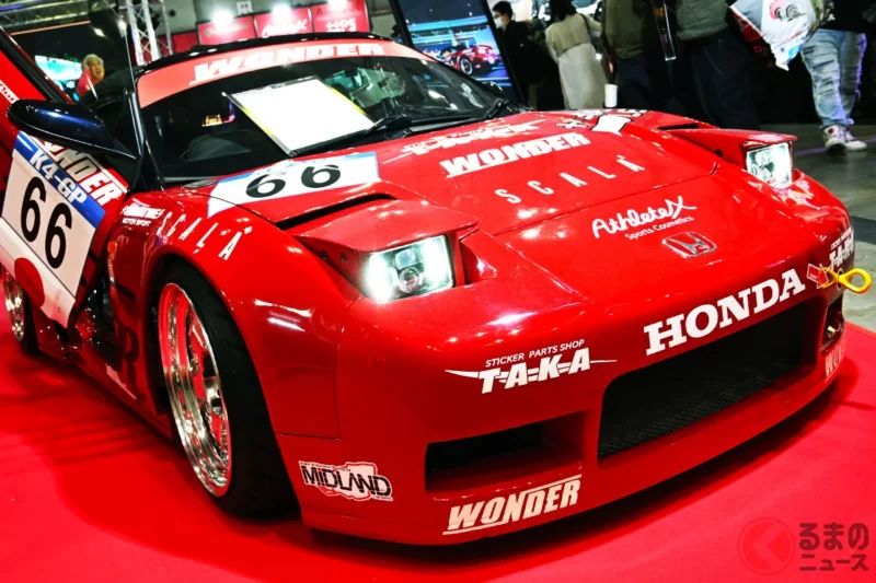 本田「輕量版 NSX」!? 真正的「660cc 引擎」中置配置！大約140萬日圓就能完整重現「傳說的隱藏式頭燈」的輕量跑車實車公開！小型超跑「S660」改造而成的「Wonder NS660」超厲害！