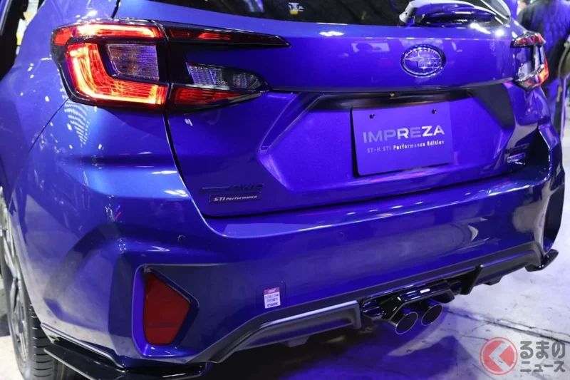 售價356萬日圓！Subaru「全新運動化旅行車」首度公開！ 採用「中央雙出排氣管」× 運動感十足的STI空力套件！ 特仕車「Impreza STI Performance Edition」正式登場