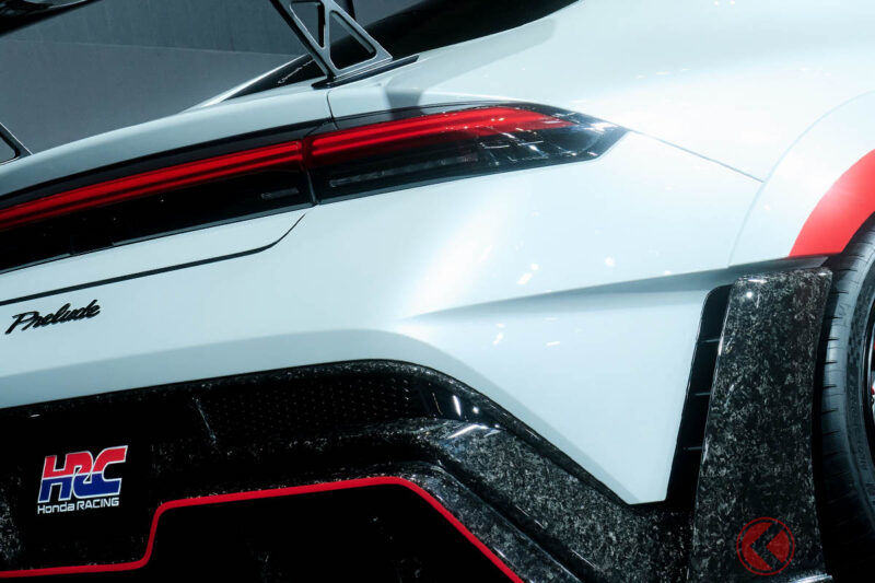 Honda「全新」跑車首度公開！ 採用大型後擾流翼＆高性能煞車系統！？氣勢滿滿空力套件的雙門跑車「PRELUDE HRC」登場