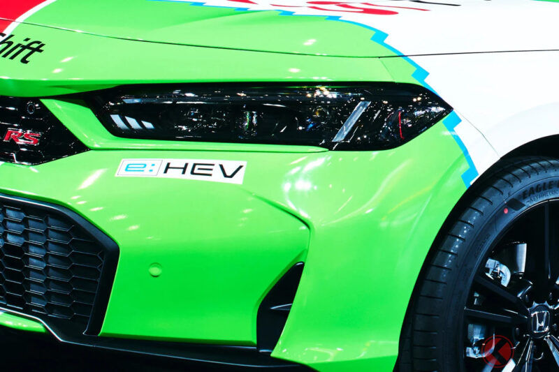 Honda「全新」Civic公開搭載超猛「Prelude同款換檔系統」採用專屬調校!?而且超懷念的「賽車塗裝」也超讚Civic e:HEV RS Prototype登場