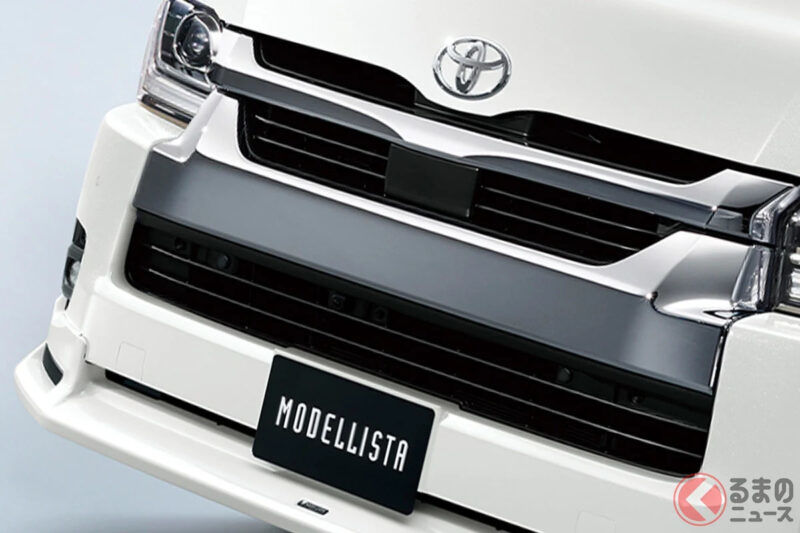 只要「5萬元以下」就能入手！聚焦Toyota「新款 Hiace 空力套件仕様」！以「運動風進氣口」＆「優雅突出前牙」營造低扁寬姿態！Modellista「前導流板」魅力解析