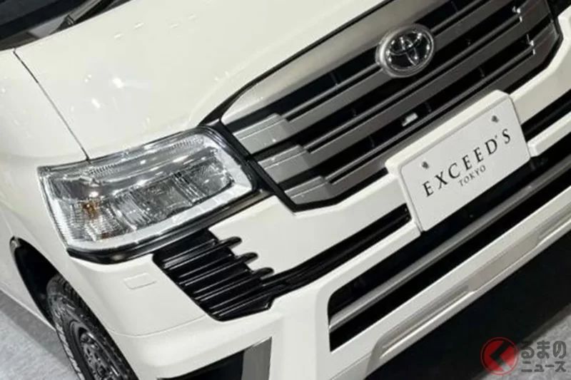 「蘭德酷路澤臉」的豐田「Town Ace」首度公開！ 採用前衛的「U 字型水箱護罩」加上「升高底盤」打造粗獷風格！由「RIDE＋TECH 模型」操刀的「Town Ace」客製化車款於 TAS26 亮相