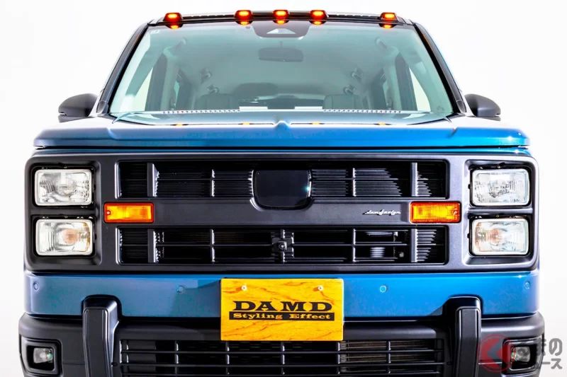 本田「像美式廂型車風格的Stepwgn!?」「方形頭燈」＋「車頂標示燈」超有型！DAMD最新改裝作品「Resonator」備受矚目！