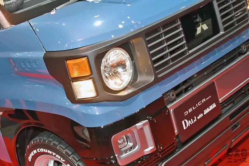 三菱「Pajero“迷你版”」復活！？圓燈復古風的「新型Delica Mini」改裝車超吸睛！野性十足卻帶著懷舊感的「DAMD DALI」究竟是什麼