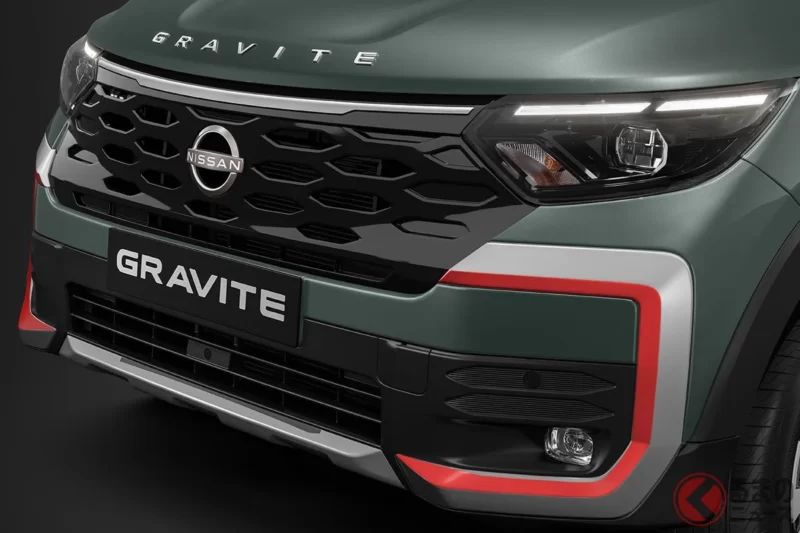 日產全新「Minivan」全球首發！不到100萬日圓的「車長4米內×前衛設計」！嶄新車頭「Gravite」即將在印度亮相