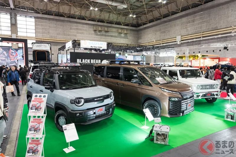 專門打造Jimny改裝零件的「Auto Rubys」，在大阪Auto Messe 2026發表全新自有品牌「ARX」