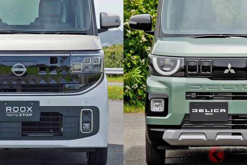 三菱 新型 “Kei SUV” Wagon「Delica Mini」和「Roox」有什麼不同!? 雖然是同一「兄弟車」，但「內在還是Delica」嗎？