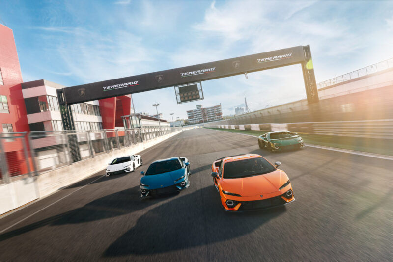 破格演出 Lamborghini Temerario賽道體驗