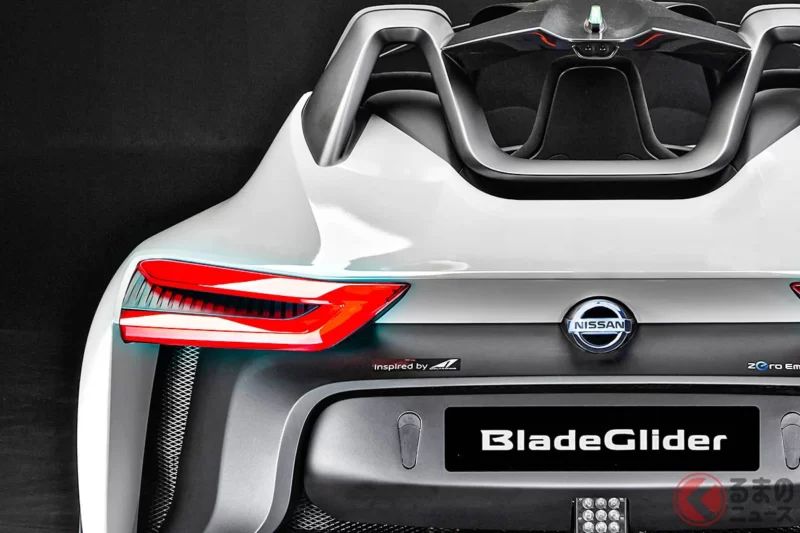Nissan的「創新Sport Car」引發關注！採用前端收窄的三角形車身設計，搭載「1＋2」的特殊座椅配置！結合強勁動力×後輪驅動，看起來超好玩的「BladeGlider」到底是什麼來頭？